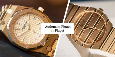 difference between piaget and audemars piguet|Audemars Piguet vs. Piaget – Which on.